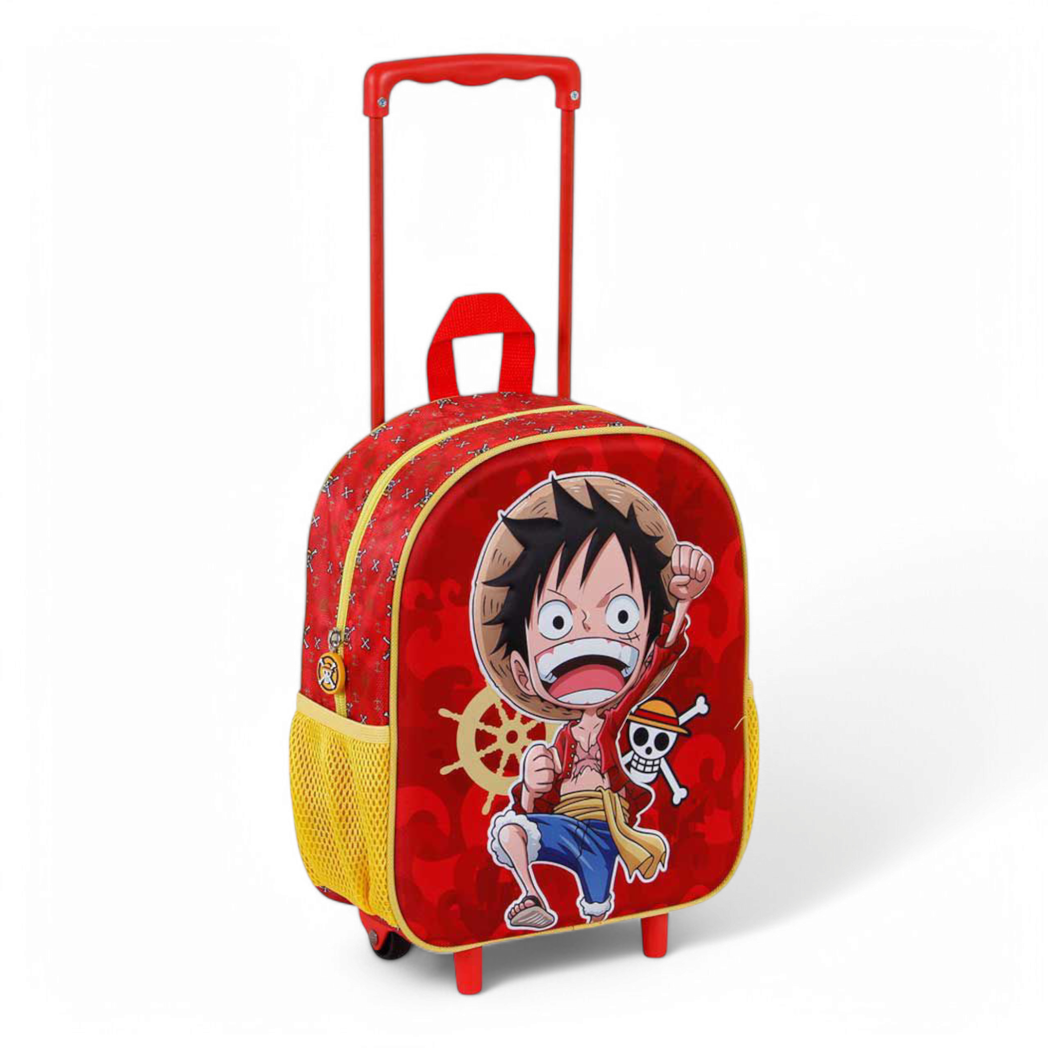 Sac à dos 3D à roulettes - Petit One Piece Luffy - One Piece - Karactermania