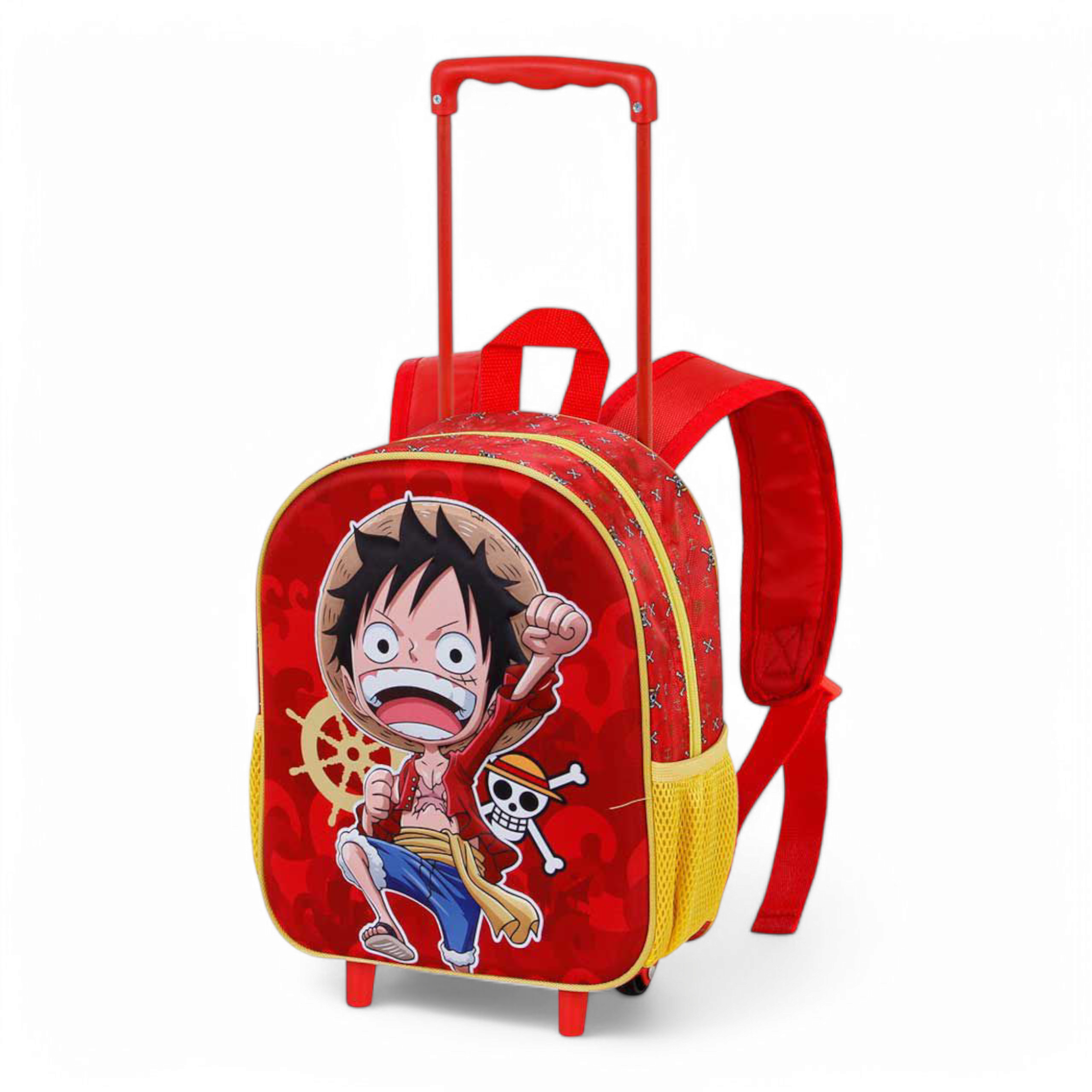 Sac à dos 3D à roulettes - Petit One Piece Luffy - One Piece - Karactermania